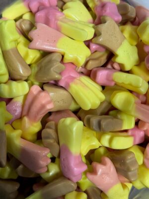 Swizzels Squashies Sour Shooting Stars Candy 2.70lb Bulk